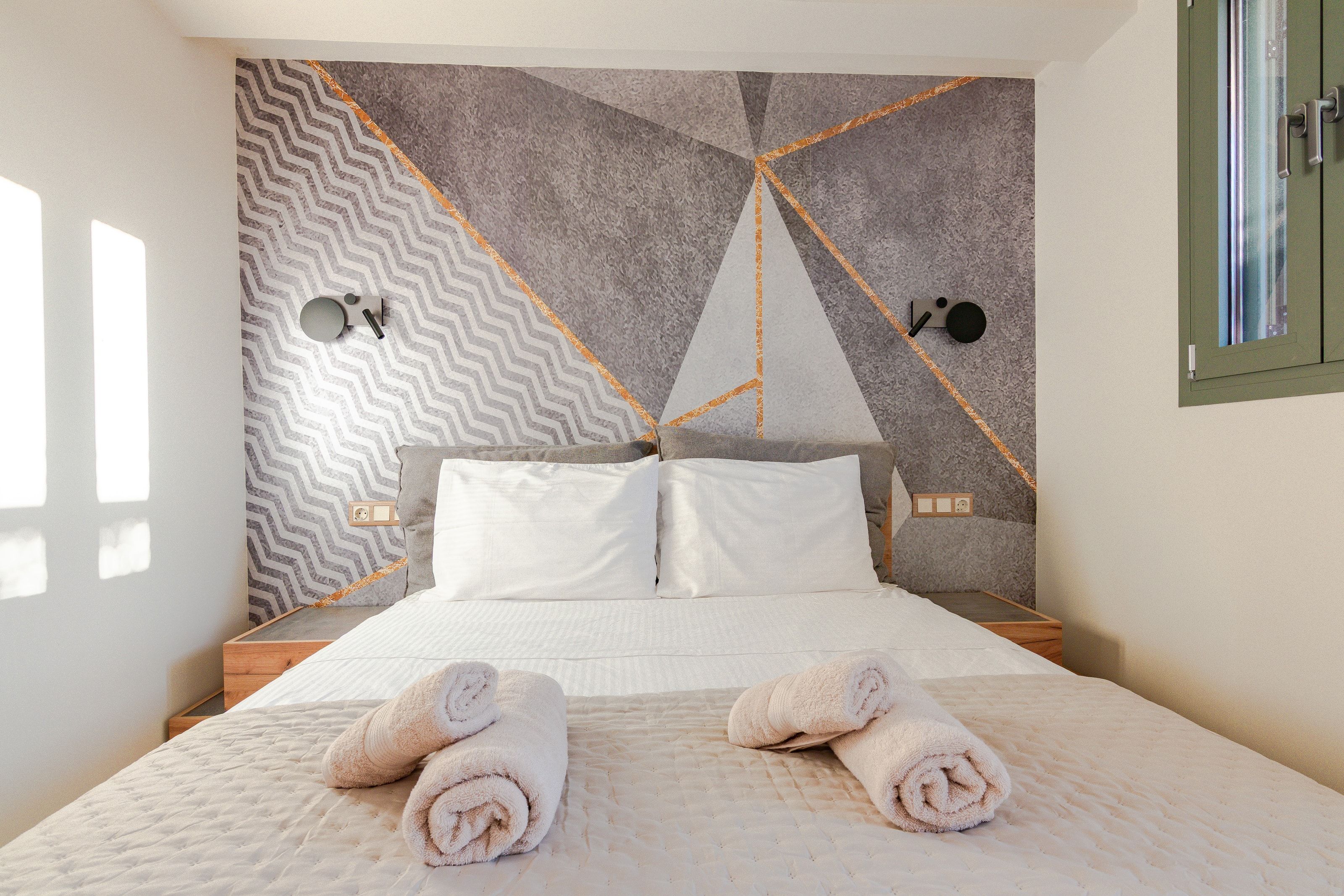 Ground-floor apartment bedroom